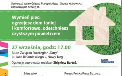 Debata: Wymień piec! Ogrzejesz dom taniej i komfortowo, odetchniesz czystszym powietrzem