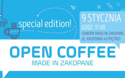 9 stycznia Open Coffee edycja specjalna